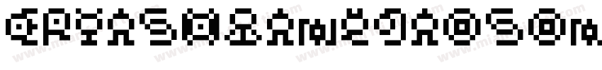 eryashuangdaosong GB字体转换